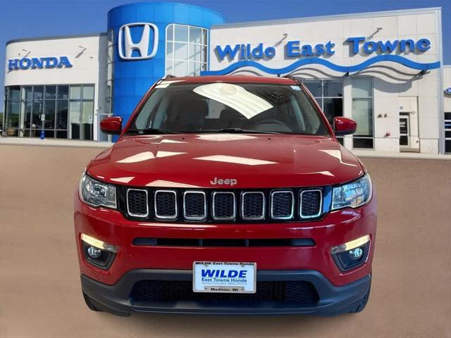 used 2021 Jeep Compass car, priced at $19,588