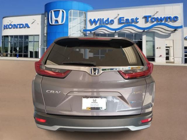 used 2021 Honda CR-V Hybrid car, priced at $25,611