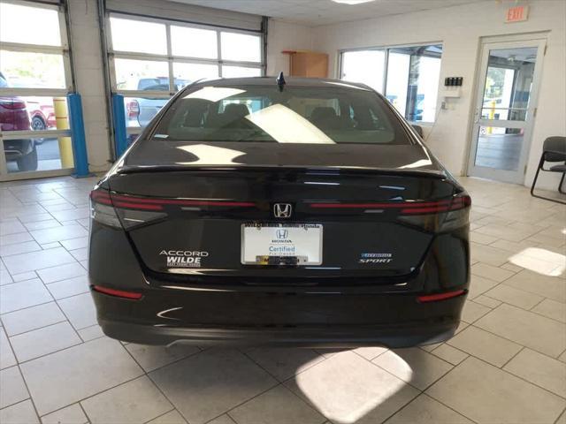 used 2024 Honda Accord Hybrid car, priced at $31,254