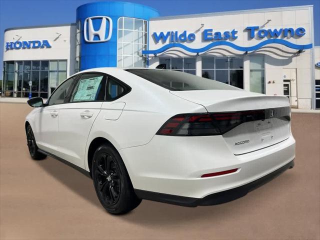 new 2025 Honda Accord car, priced at $30,935