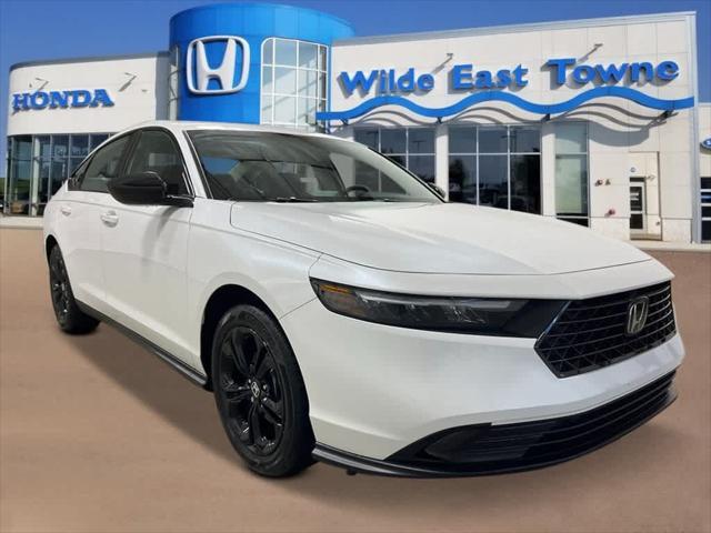 new 2025 Honda Accord car, priced at $30,935