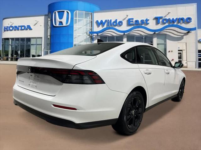 new 2025 Honda Accord car, priced at $30,935