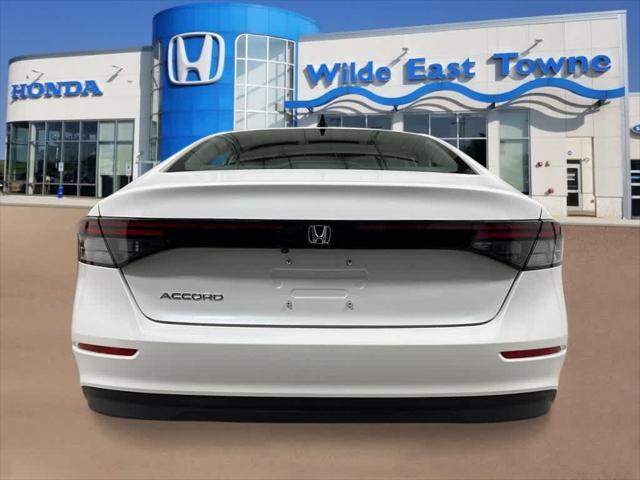 new 2025 Honda Accord car, priced at $30,935