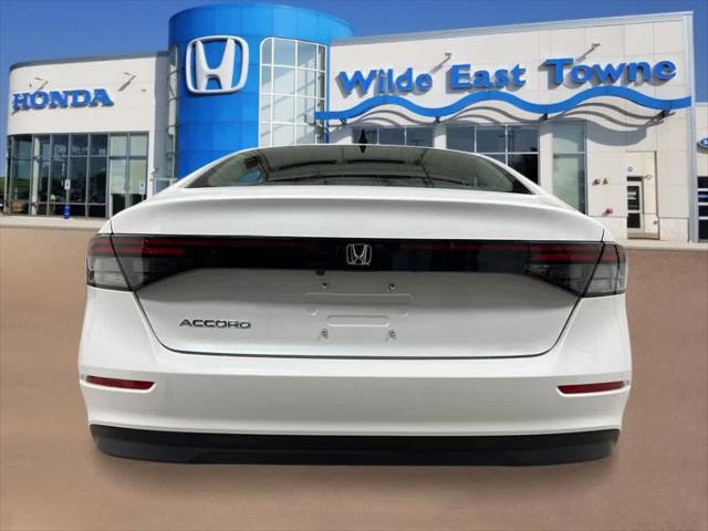 new 2025 Honda Accord car, priced at $31,665