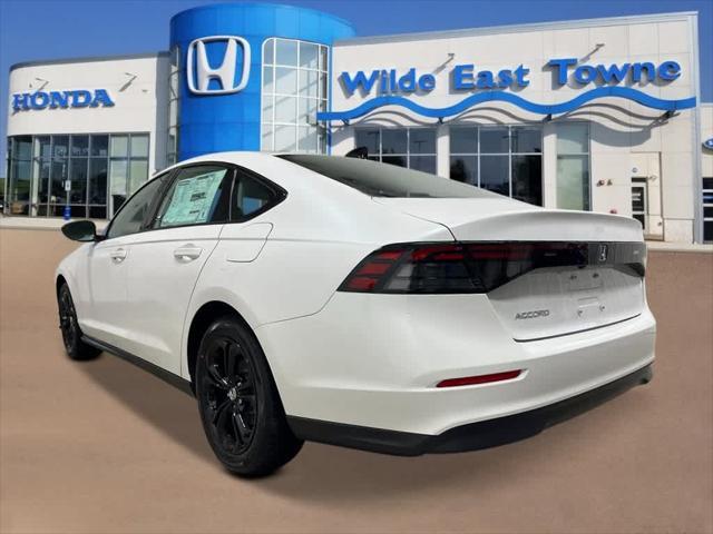new 2025 Honda Accord car, priced at $31,665