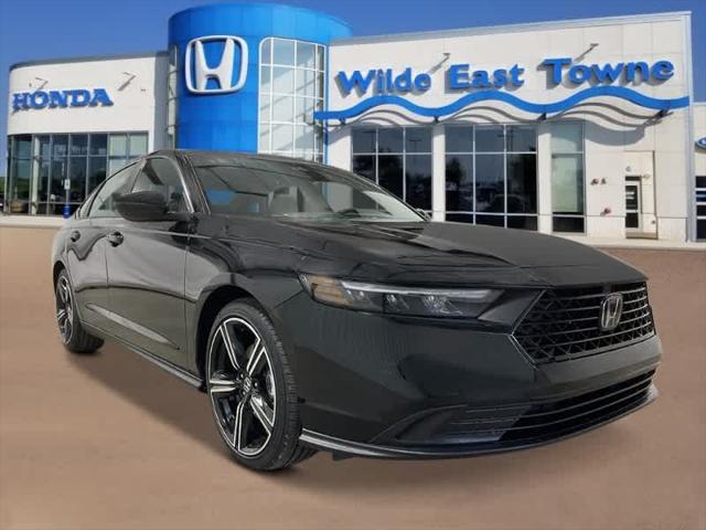 new 2025 Honda Accord Hybrid car, priced at $34,055