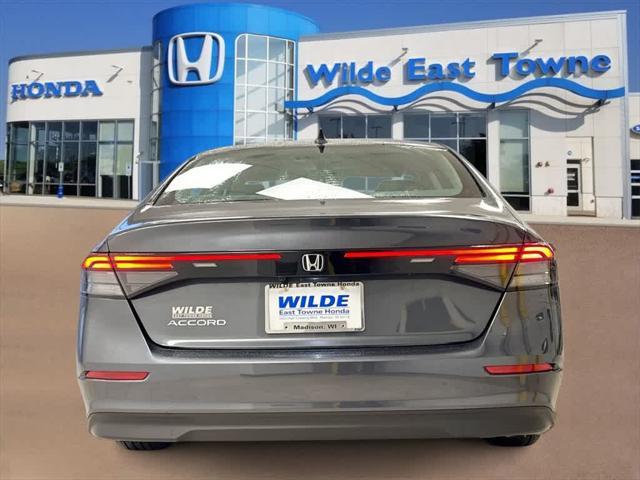 used 2024 Honda Accord car, priced at $27,276