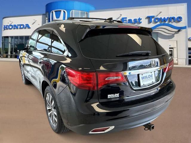 used 2016 Acura MDX car, priced at $18,000