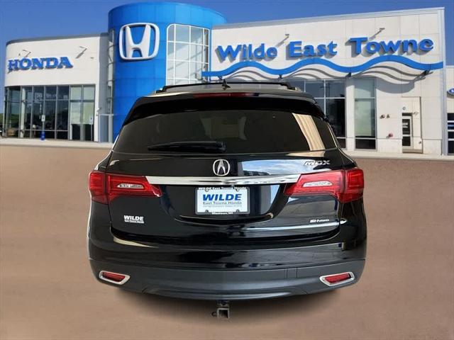 used 2016 Acura MDX car, priced at $18,000