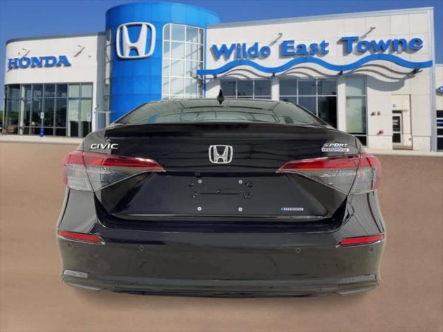 new 2025 Honda Civic Hybrid car, priced at $33,100