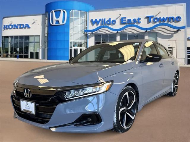 used 2022 Honda Accord car, priced at $25,489