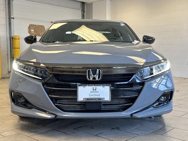 used 2022 Honda Accord car, priced at $25,621