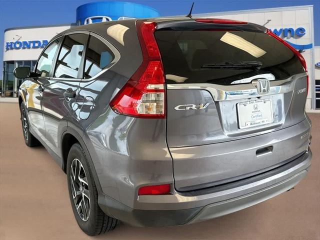 used 2016 Honda CR-V car, priced at $17,000