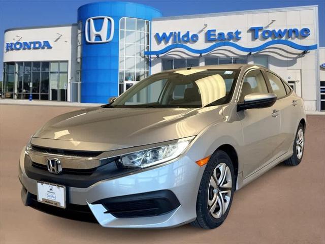 used 2016 Honda Civic car, priced at $15,198