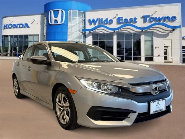 used 2016 Honda Civic car, priced at $15,198