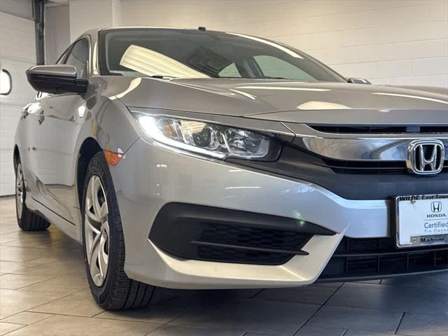 used 2016 Honda Civic car, priced at $15,198