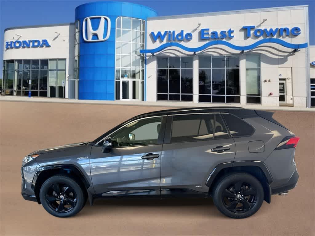 used 2020 Toyota RAV4 Hybrid car, priced at $27,167