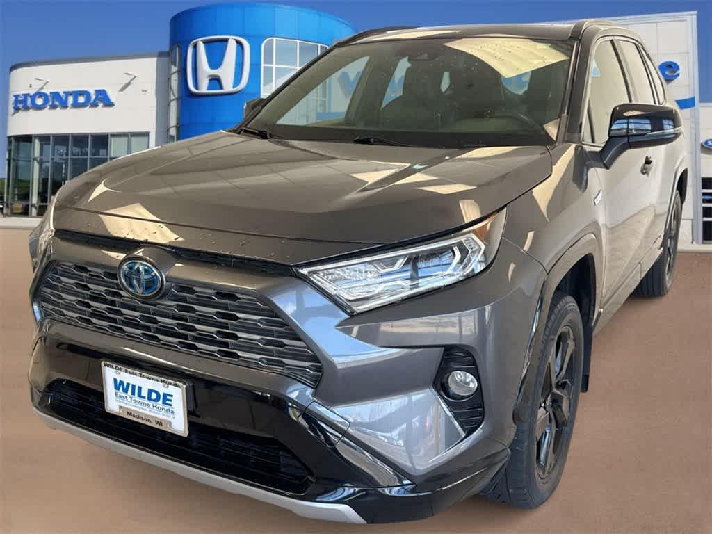 used 2020 Toyota RAV4 Hybrid car, priced at $27,167