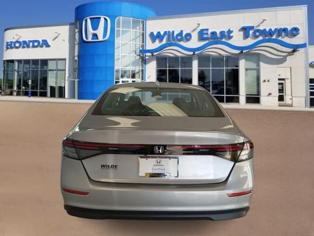 used 2023 Honda Accord car, priced at $26,620