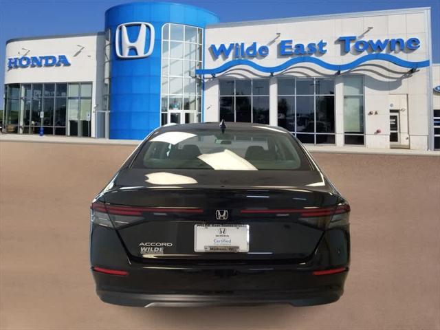 used 2024 Honda Accord car, priced at $28,479