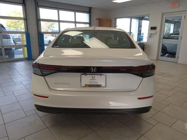 used 2024 Honda Accord car, priced at $26,604