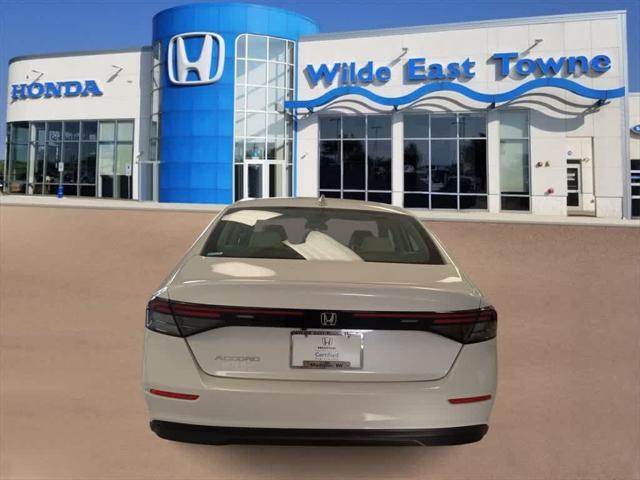 used 2024 Honda Accord car, priced at $26,604