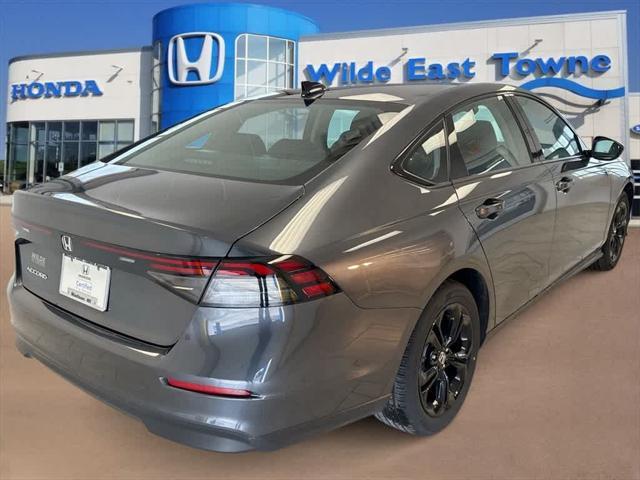 used 2025 Honda Accord car, priced at $30,927