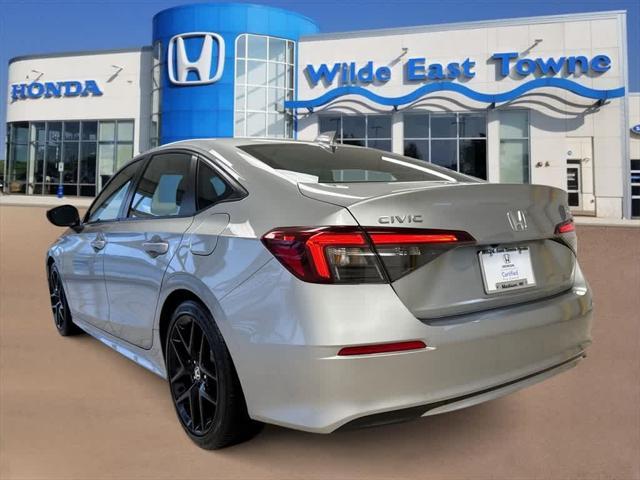 used 2025 Honda Civic car, priced at $27,612