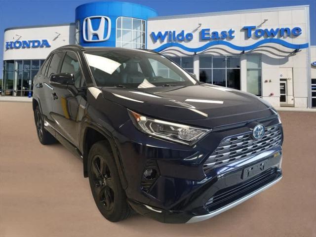 used 2021 Toyota RAV4 Hybrid car, priced at $29,954