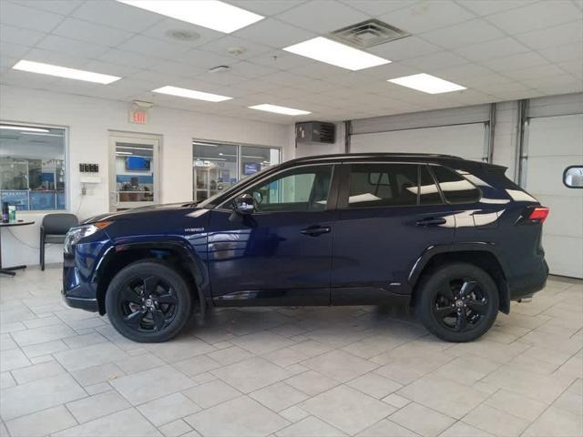 used 2021 Toyota RAV4 Hybrid car, priced at $29,954