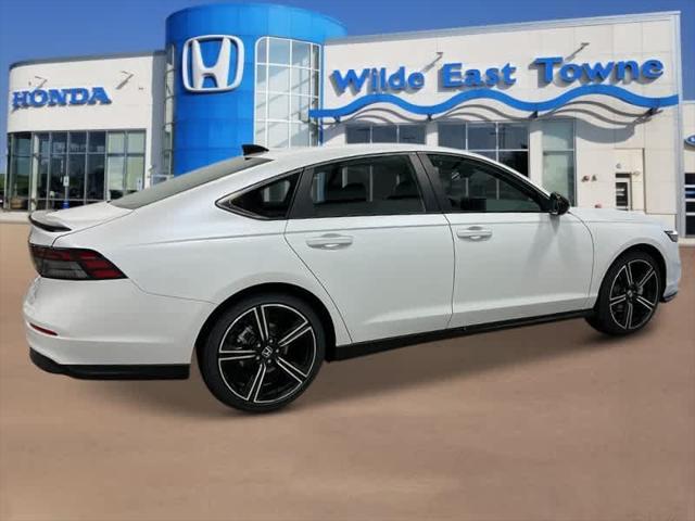 new 2025 Honda Accord Hybrid car, priced at $34,510