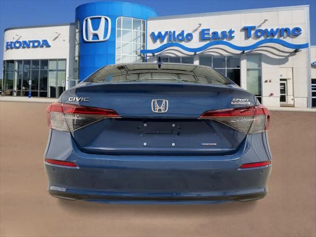 new 2025 Honda Civic Hybrid car, priced at $33,555