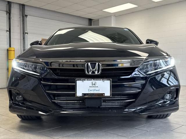 used 2022 Honda Accord car, priced at $28,645