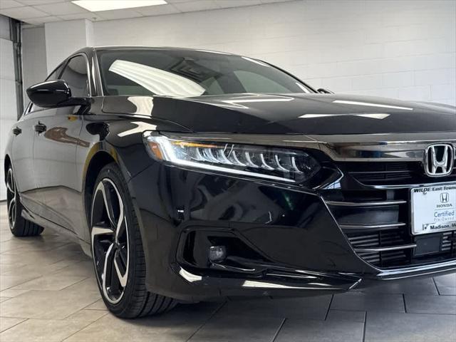 used 2022 Honda Accord car, priced at $28,645