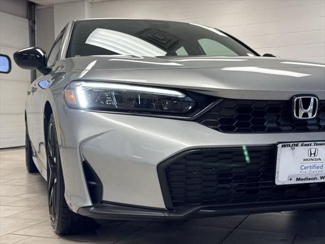 used 2025 Honda Civic car, priced at $27,561