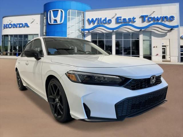 new 2025 Honda Civic car, priced at $28,400