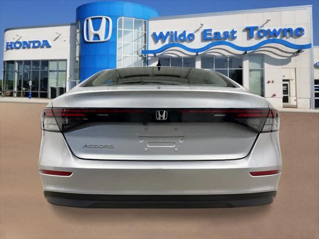 new 2025 Honda Accord car, priced at $31,655