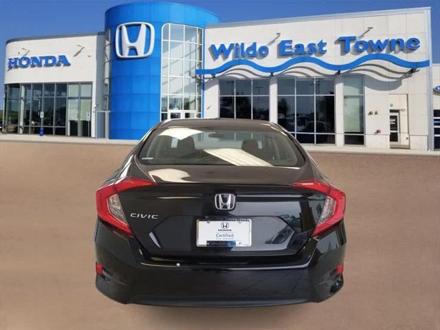 used 2016 Honda Civic car, priced at $20,000