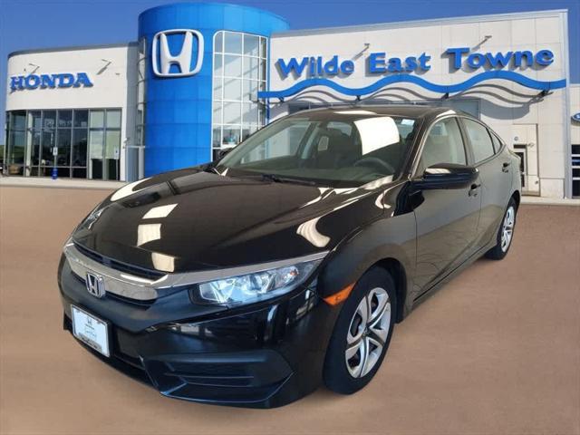 used 2018 Honda Civic car, priced at $17,757