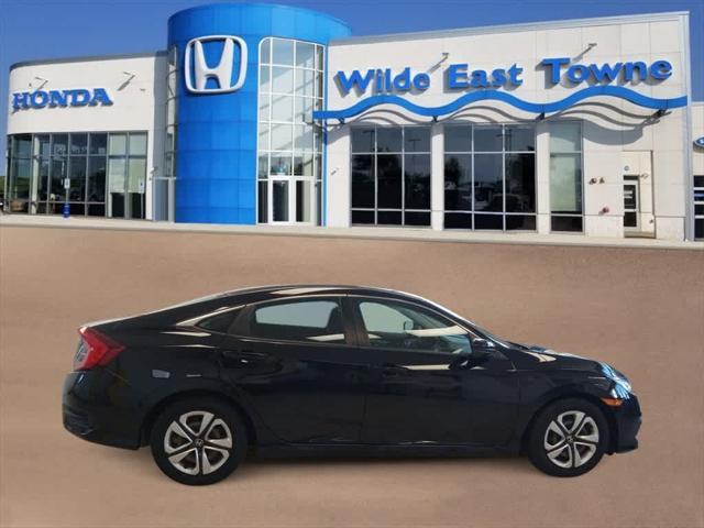 used 2018 Honda Civic car, priced at $17,757