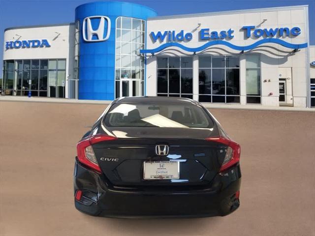 used 2018 Honda Civic car, priced at $17,757