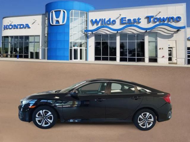 used 2018 Honda Civic car, priced at $17,757