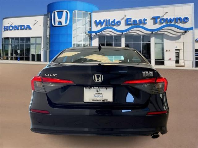 used 2022 Honda Civic car, priced at $24,031