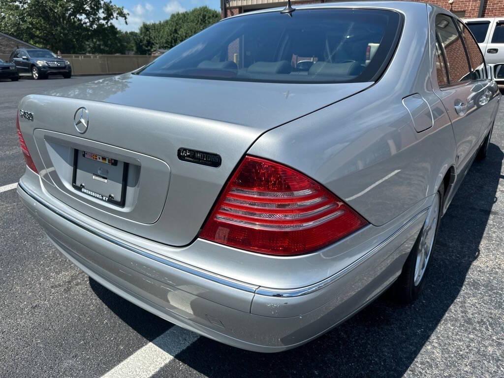 used 2003 Mercedes-Benz S-Class car, priced at $11,995