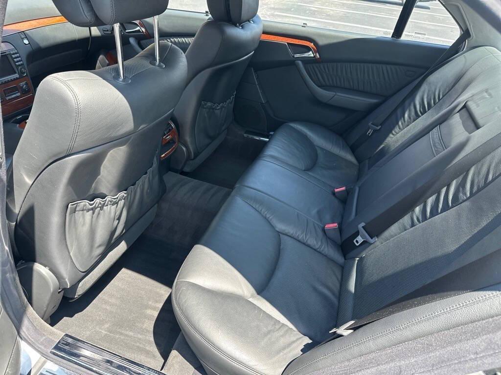 used 2003 Mercedes-Benz S-Class car, priced at $11,995