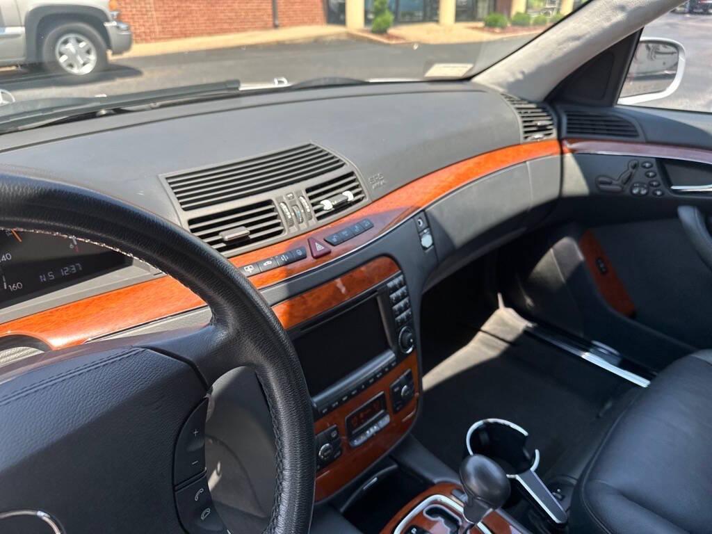 used 2003 Mercedes-Benz S-Class car, priced at $11,995
