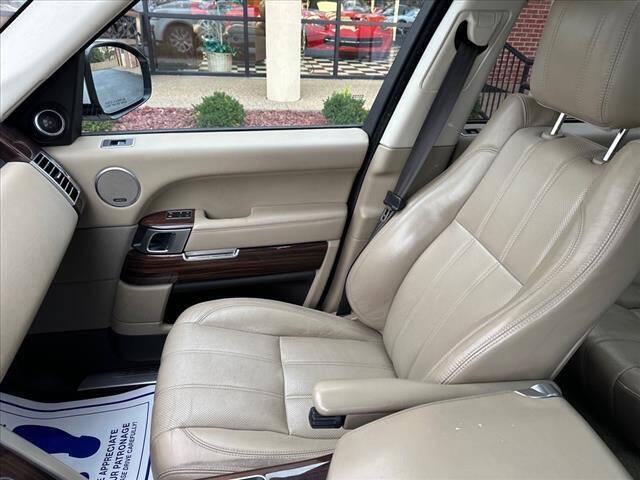 used 2016 Land Rover Range Rover car, priced at $16,995