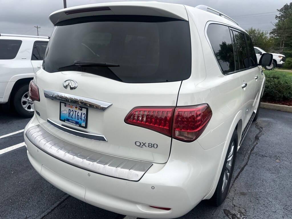 used 2017 INFINITI QX80 car, priced at $18,995