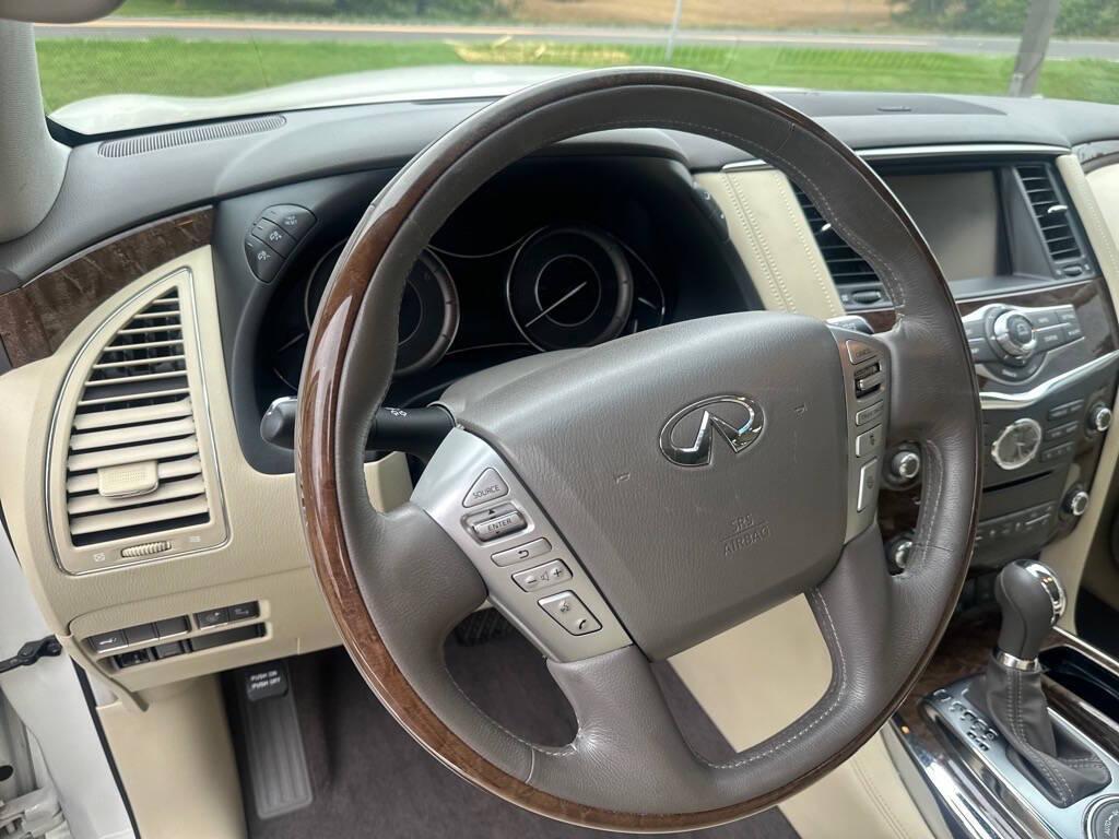 used 2017 INFINITI QX80 car, priced at $18,995