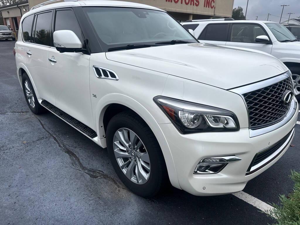 used 2017 INFINITI QX80 car, priced at $18,995